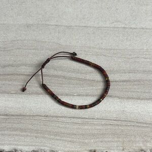 Brown Beaded Bracelet